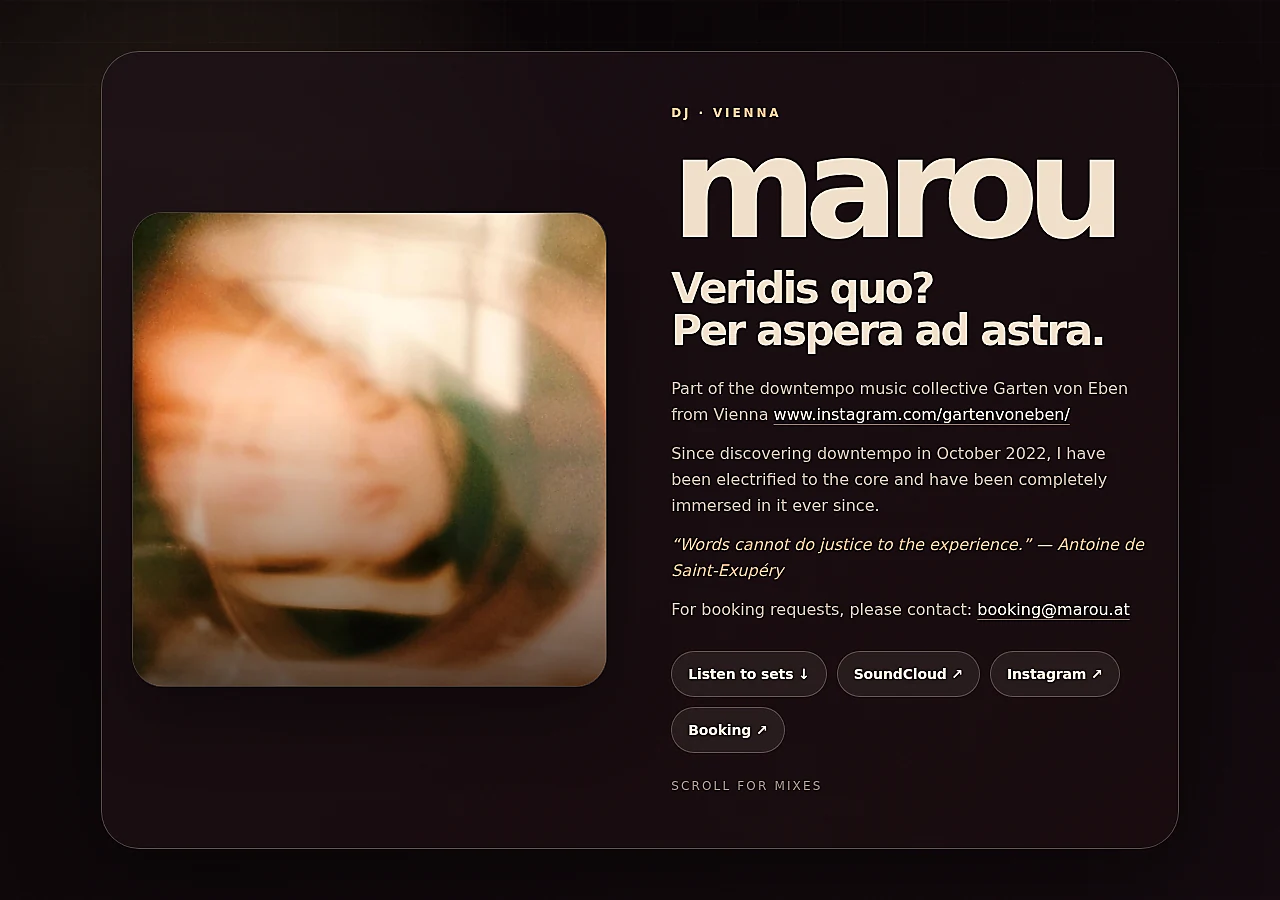 Screenshot von Marou